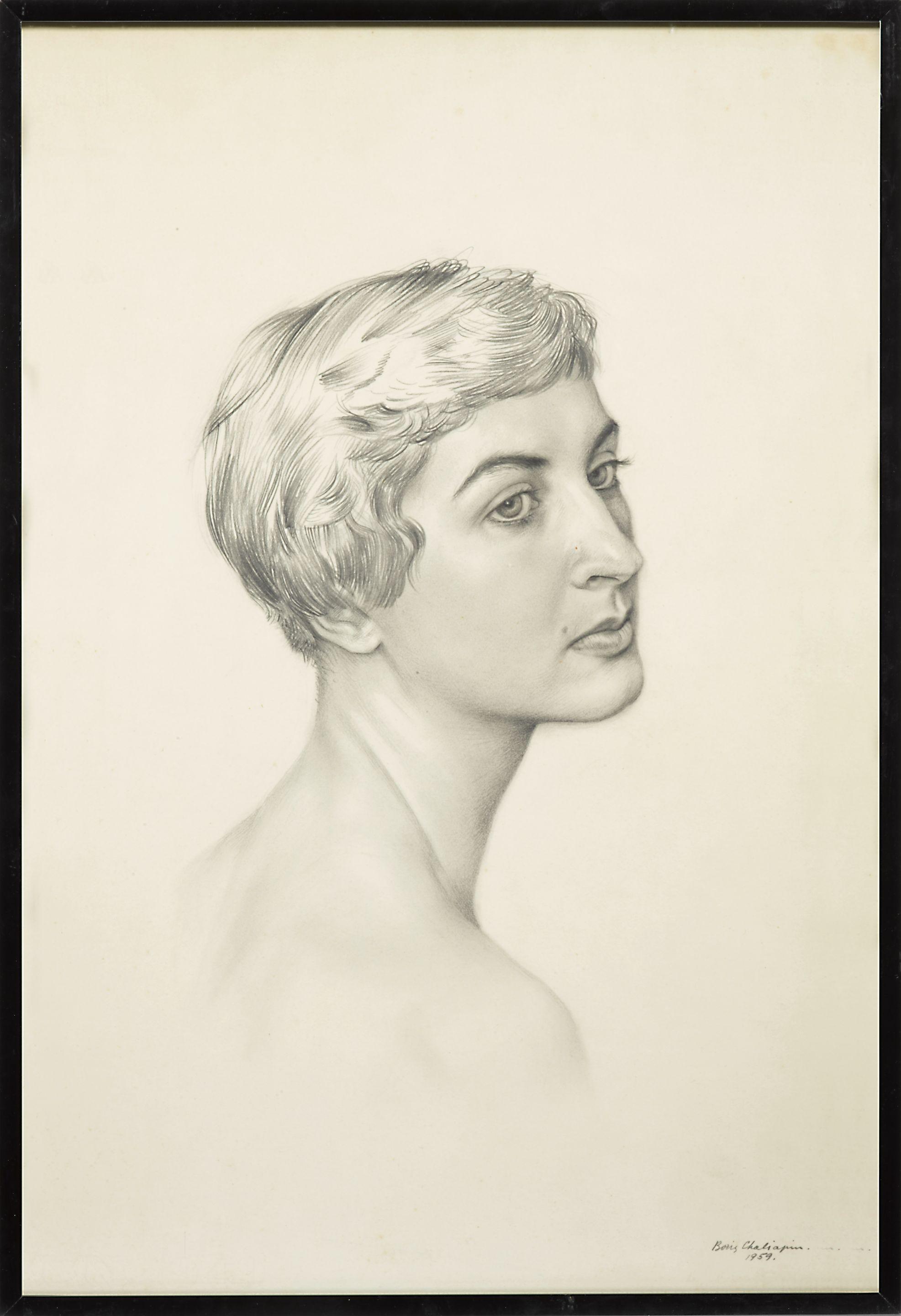 Boris Chaliapin - A group of five portraits