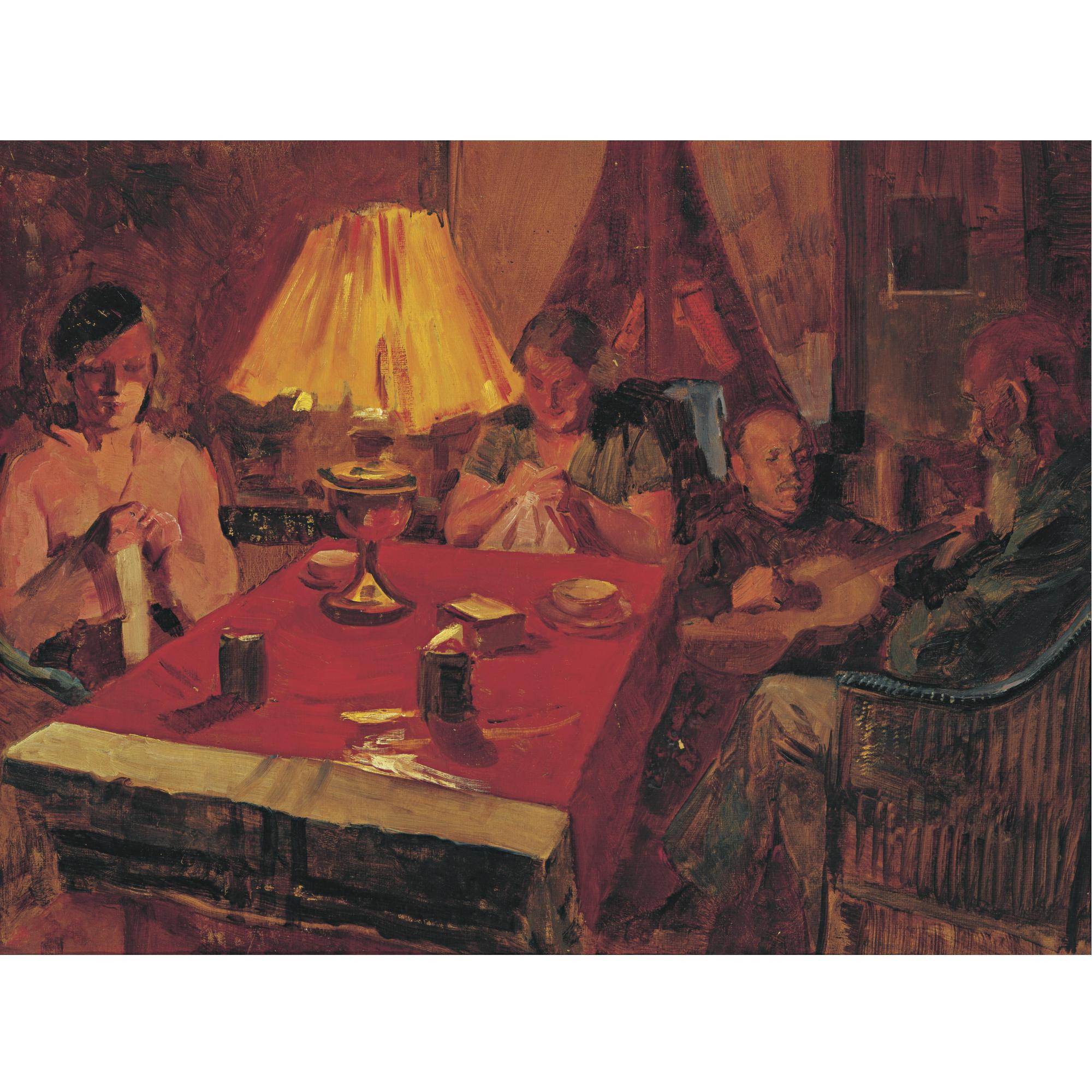 Boris Chaliapin - Farmhouse Interior