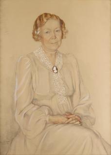 Boris Chaliapin - Portrait Of Louise Jameson Heusner Of Detroit