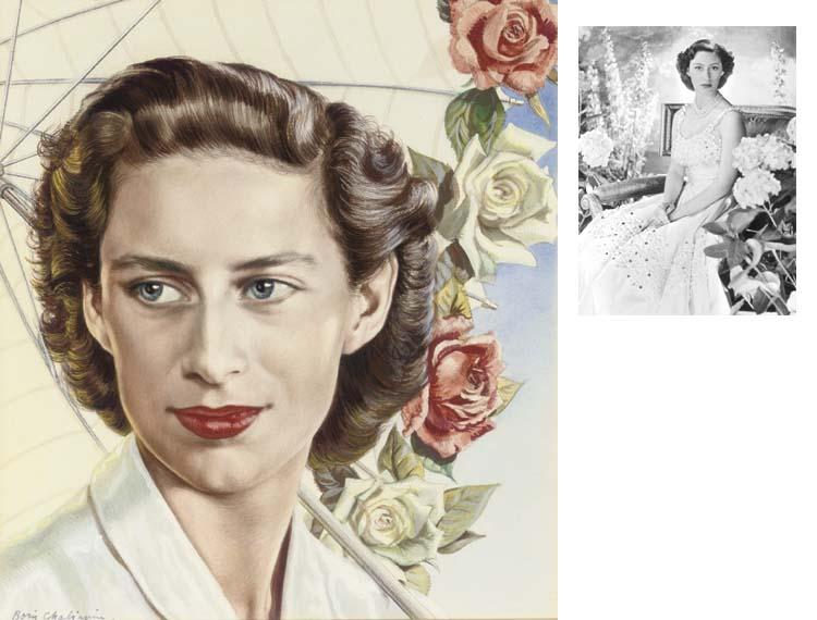 Boris Chaliapin - Princess Margaret; Cover For Time Magazine, 13 June 1949