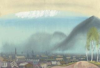 Boris Dimitrievich Grigoriev - The Andes, Chile