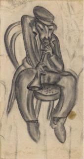 Boris Dmitrievich Grigor\'Ev - A Jewish Clarinet Player