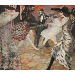 Boris Dmitrievich Grigoriev - At The Ball, 1912