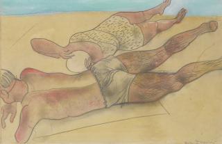 Boris Dmitrievich Grigoriev - On The Beach