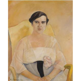 Boris Dmitrievich Grigoriev - Portrait Of A Lady