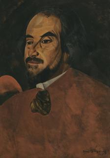Boris Dmitrievich Grigoriev - Portrait Of An Actor Said To Be Nikolai Alexandrov