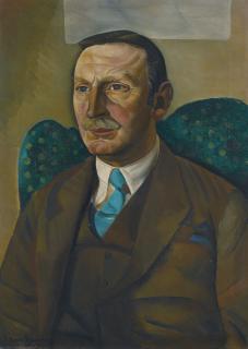 Boris Dmitrievich Grigoriev - Portrait Of Raymond Henniker-Heaton