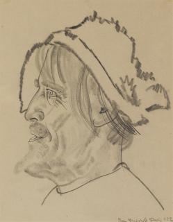 Boris Dmitrievich Grigoriev - Portrait Of Stanislavsky In The Role Of Satine From The Lower Depths