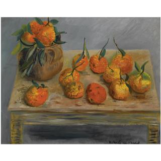 Boris Dmitrievich Grigoriev - Still Life With Oranges