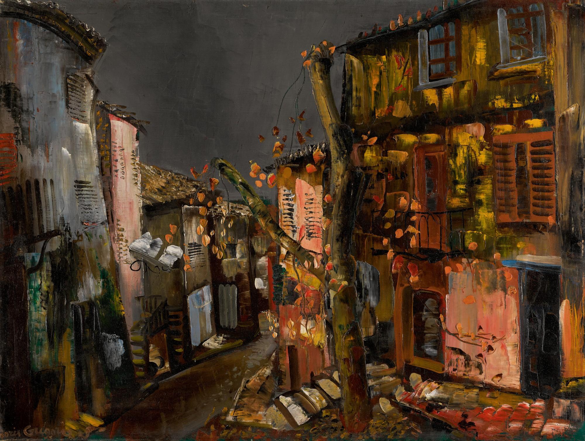 Boris Dmitrievich Grigoriev - Town In The South Of France