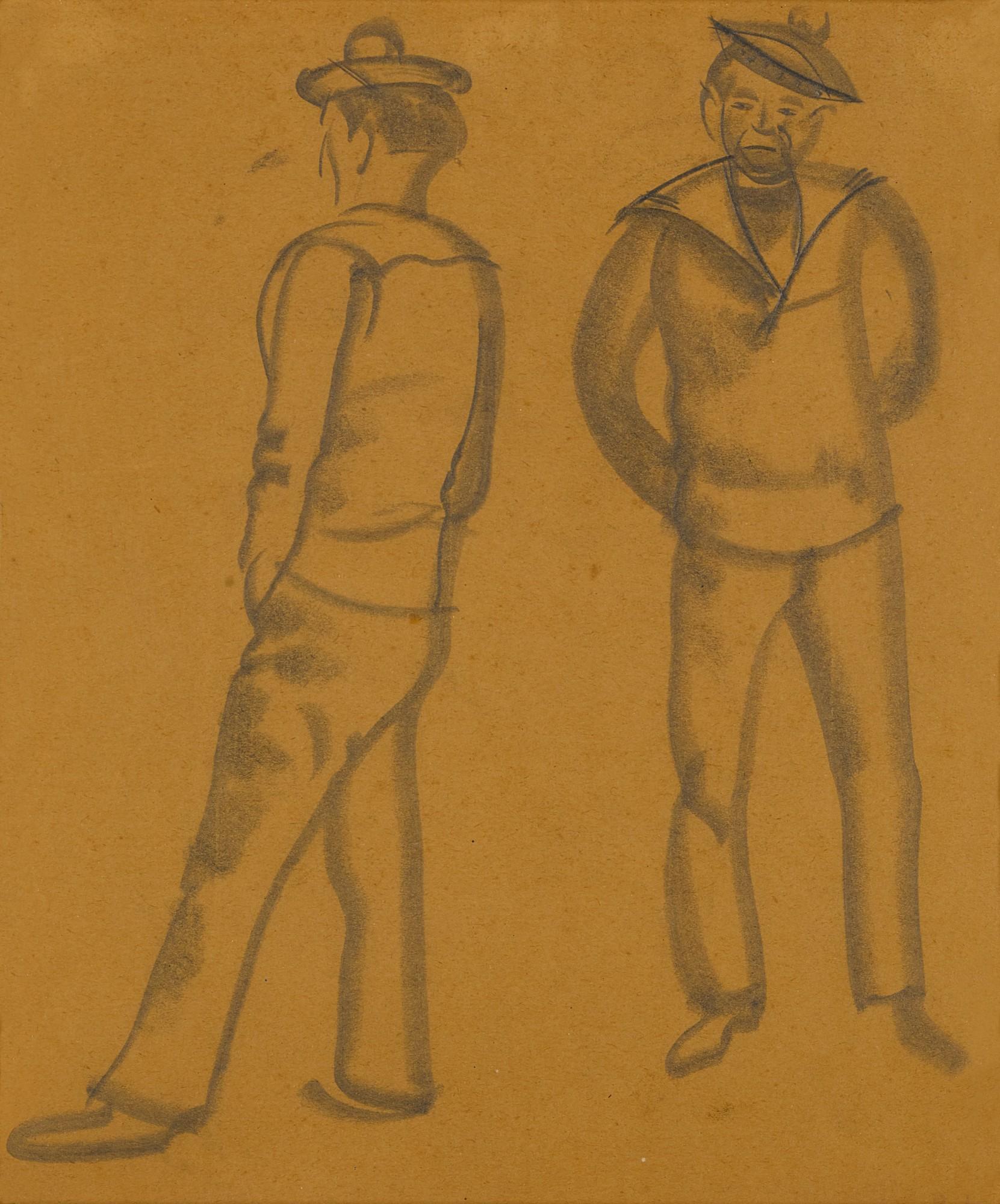 Boris Dmitrievich Grigoriev - Two Sailors