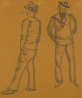 Boris Dmitrievich Grigoriev - Two Sailors