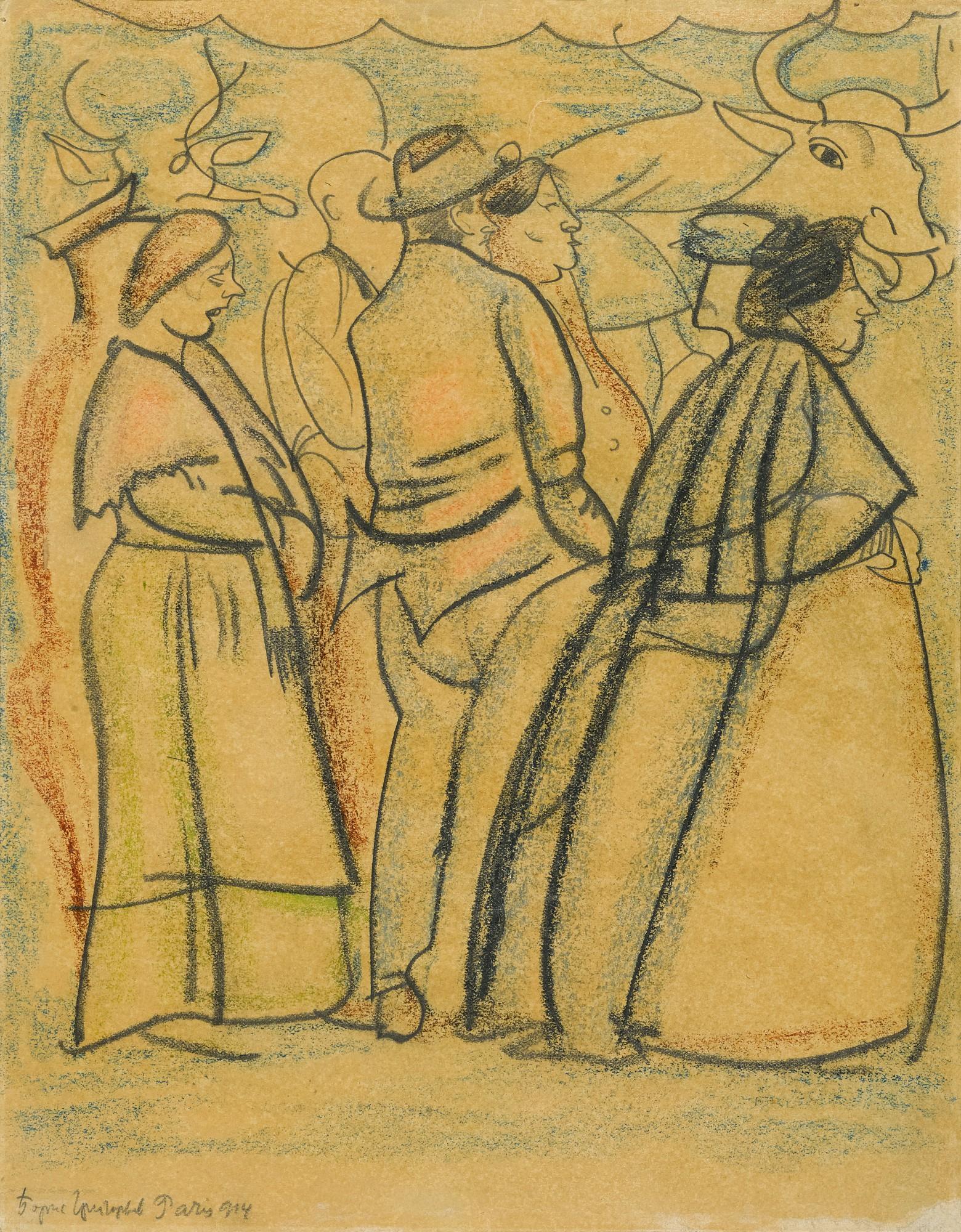 Boris Dmitrievich Grigoriev - Village Market