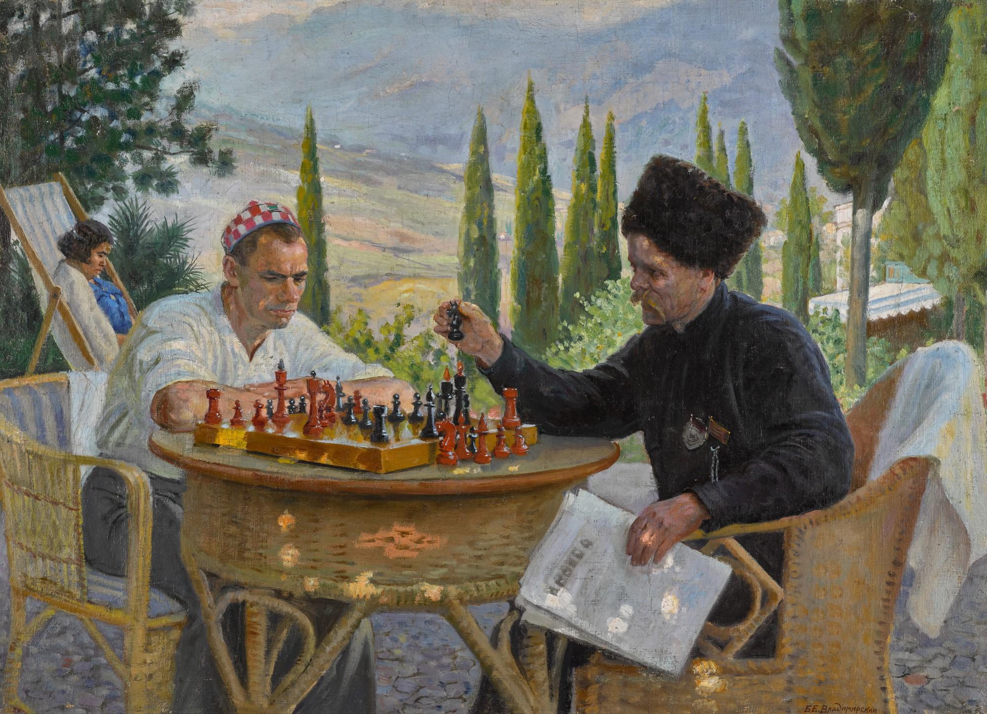 Boris Eremeevich Vladimirsky - Game of Chess