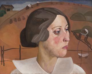 Boris Grigoriev - Portrait of Sasha