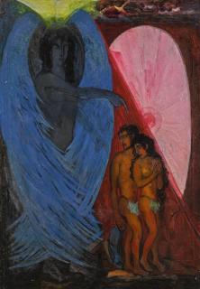 Boris Izrailevich Anisfeld - Adam And Eve