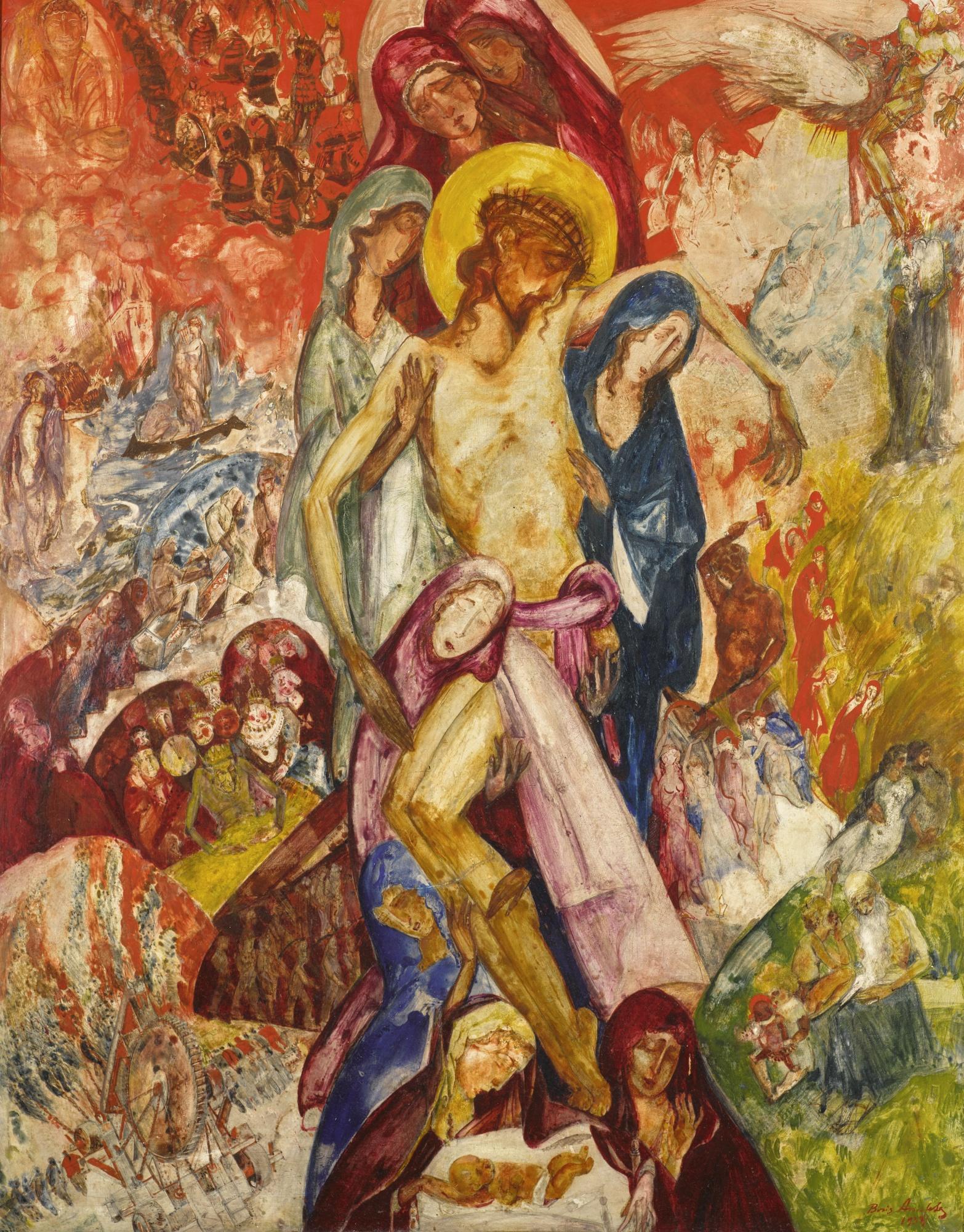 Boris Izrailevich Anisfeld - Deposition From The Cross