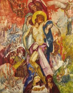 Boris Izrailevich Anisfeld - Deposition From The Cross