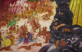 Boris Izrailevich Anisfeld - Exodus From Egypt