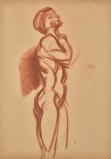 Boris Izrailevich Anisfeld - Two Nude Studies