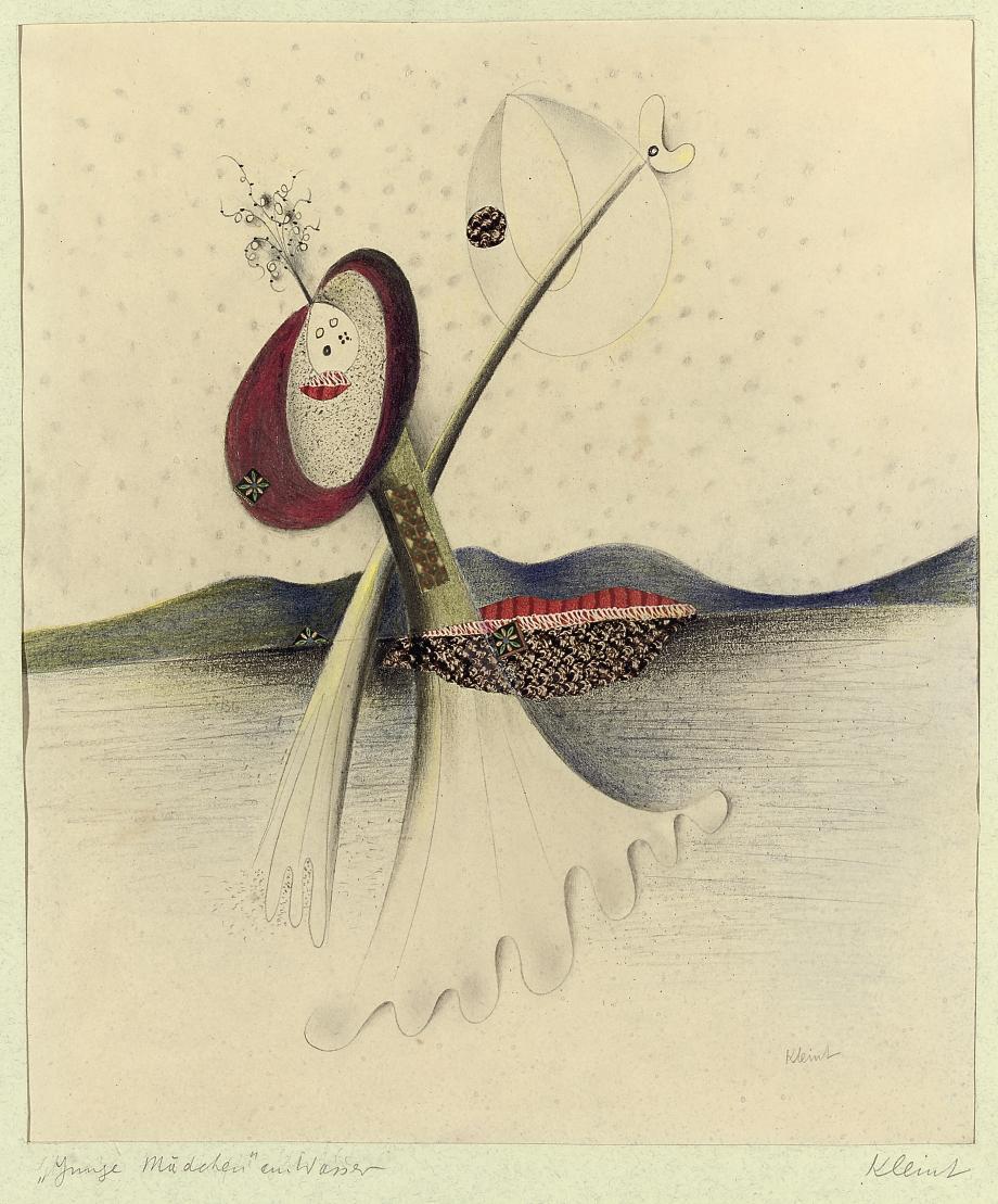 Boris Kleint - Junges Mädchen am Wasser