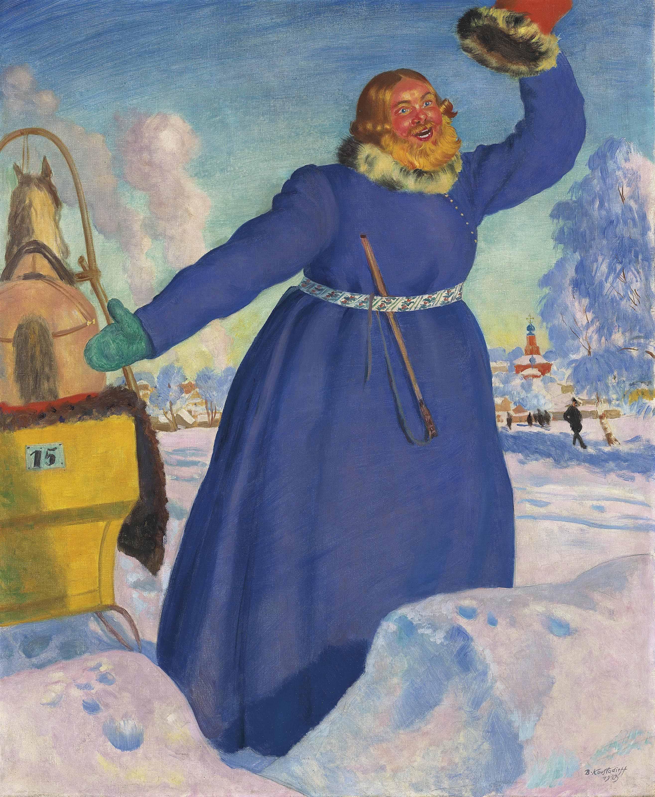 Boris Kustodiev - The Coachman