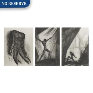 Boris Lovet-Lorski - Lithographs Volume I: one plate; and Lithographs Volume II: two plates