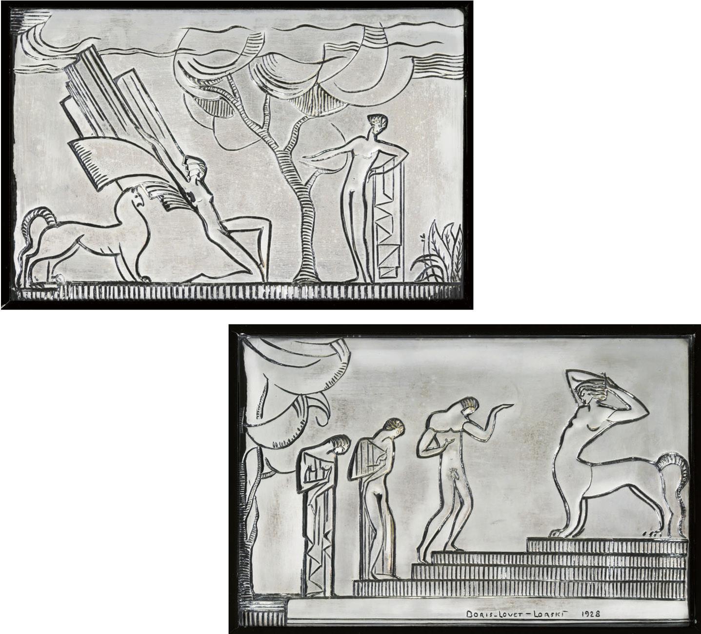 Boris Lovet-Lorski - Scenes Of Arcadia: A Pair Of Panels