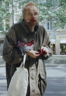 Boris Mikhailov - This Man Was Standing There, 2002Chromogenic Print. On The Reverse, Signed, Titled, Dated And Numbered 3/7. Framed.