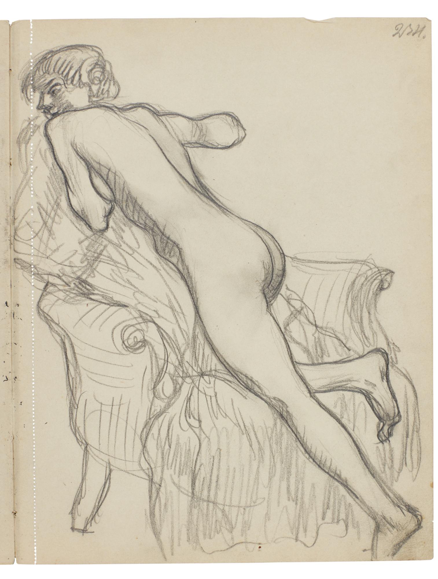 Boris Mikhailovich Kustodiev - A Sketchbook With 31 Pages