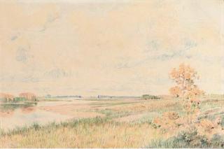 Boris Mikhailovich Kustodiev - Landscape