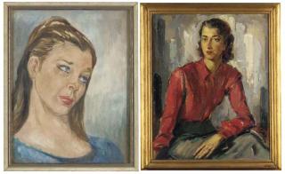 Boris Pastoukhoff - Portrait of Princess Louis de Bourbon-Parme