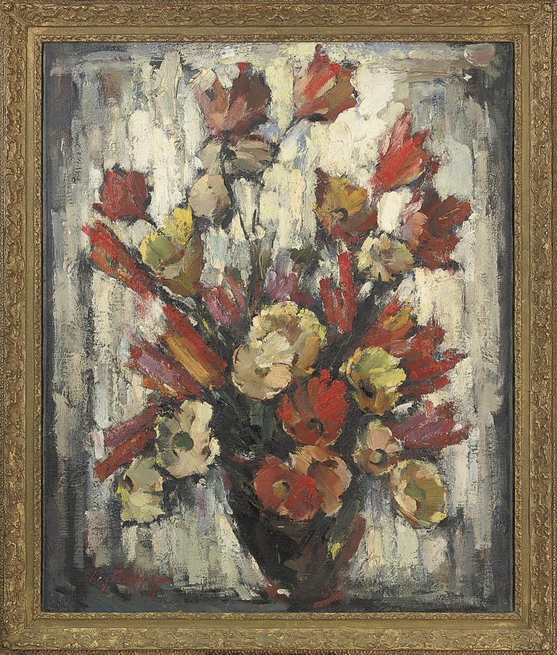 Boris Pastoukhoff - Summer flowers; and Wildflowers