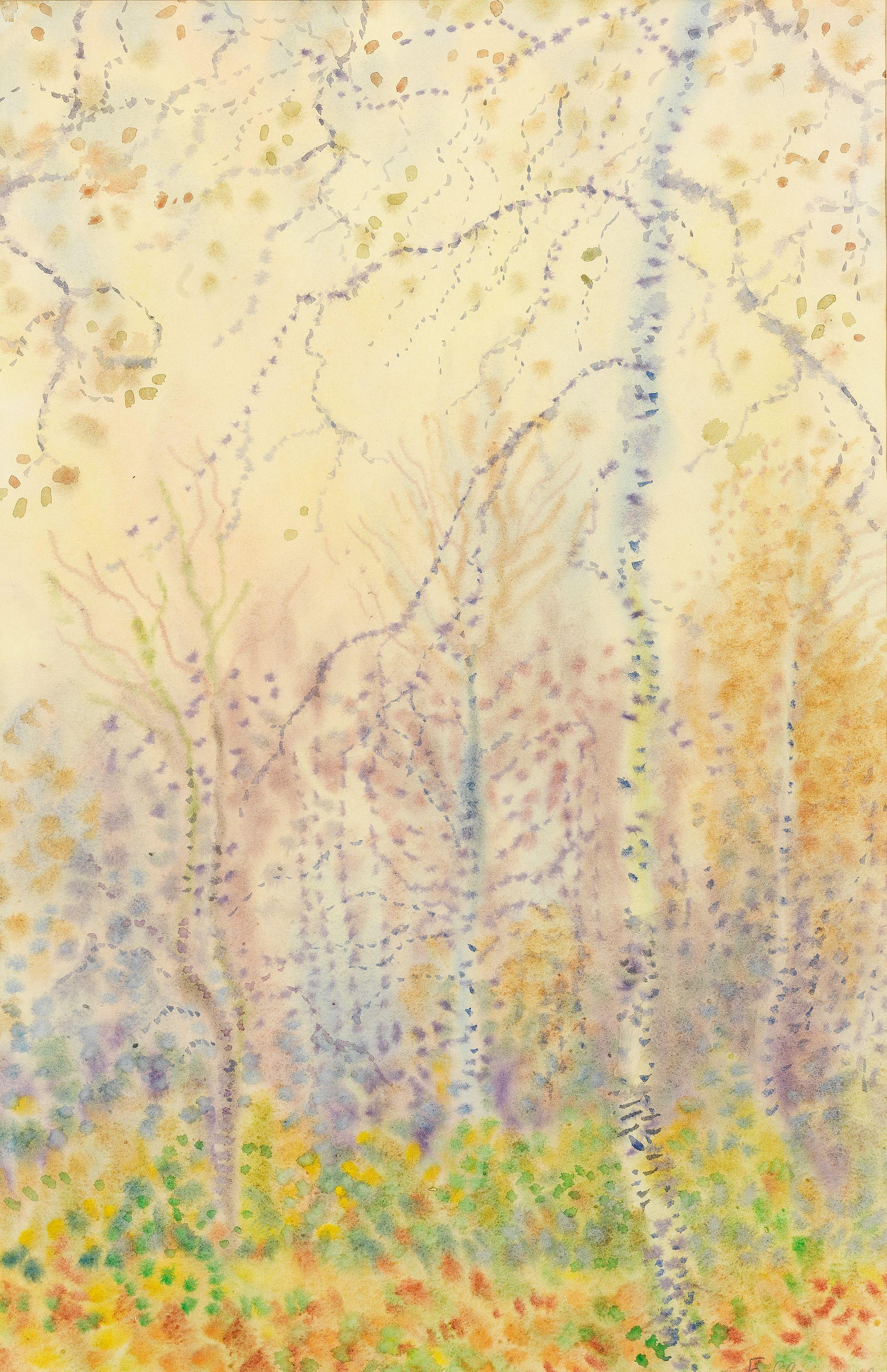 Boris Sveshnikov - Three forest scenes