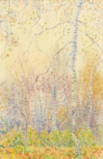 Boris Sveshnikov - Three forest scenes