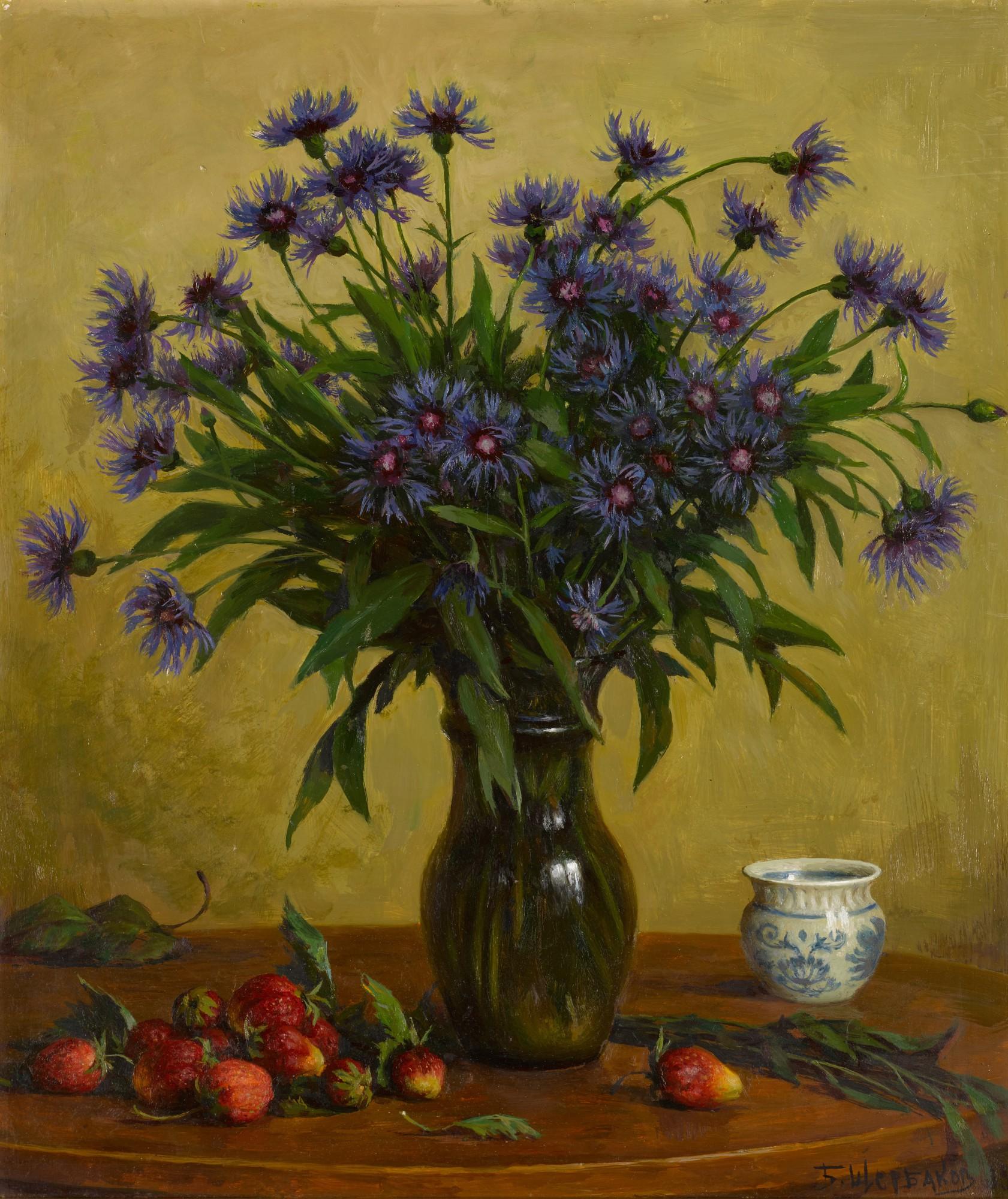 Boris Valentinovich Shcherbakov - Cornflowers