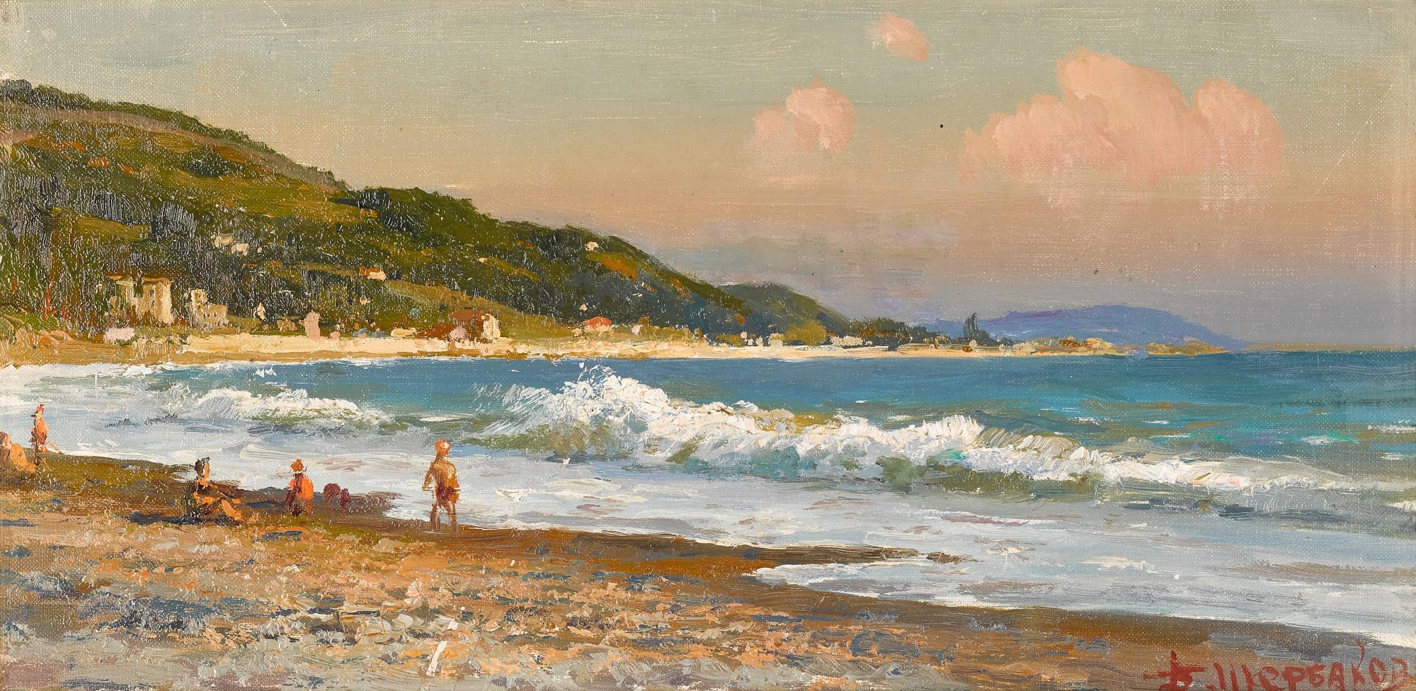 Boris Valentinovich Shcherbakov - The Coast at Gagra