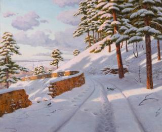 Boris Vasilievich Bessonov - Tracks in the Snow