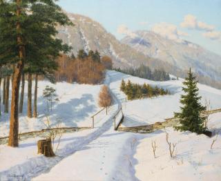Boris Vasilievich Bessonov - Winter In Dauphiné