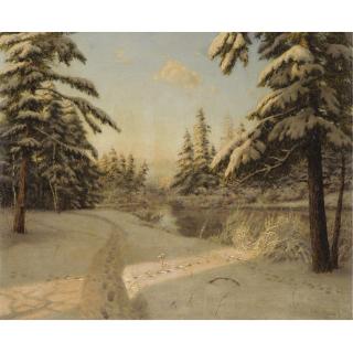 Boris Vasilievich Bessonov - Winter Sunlight