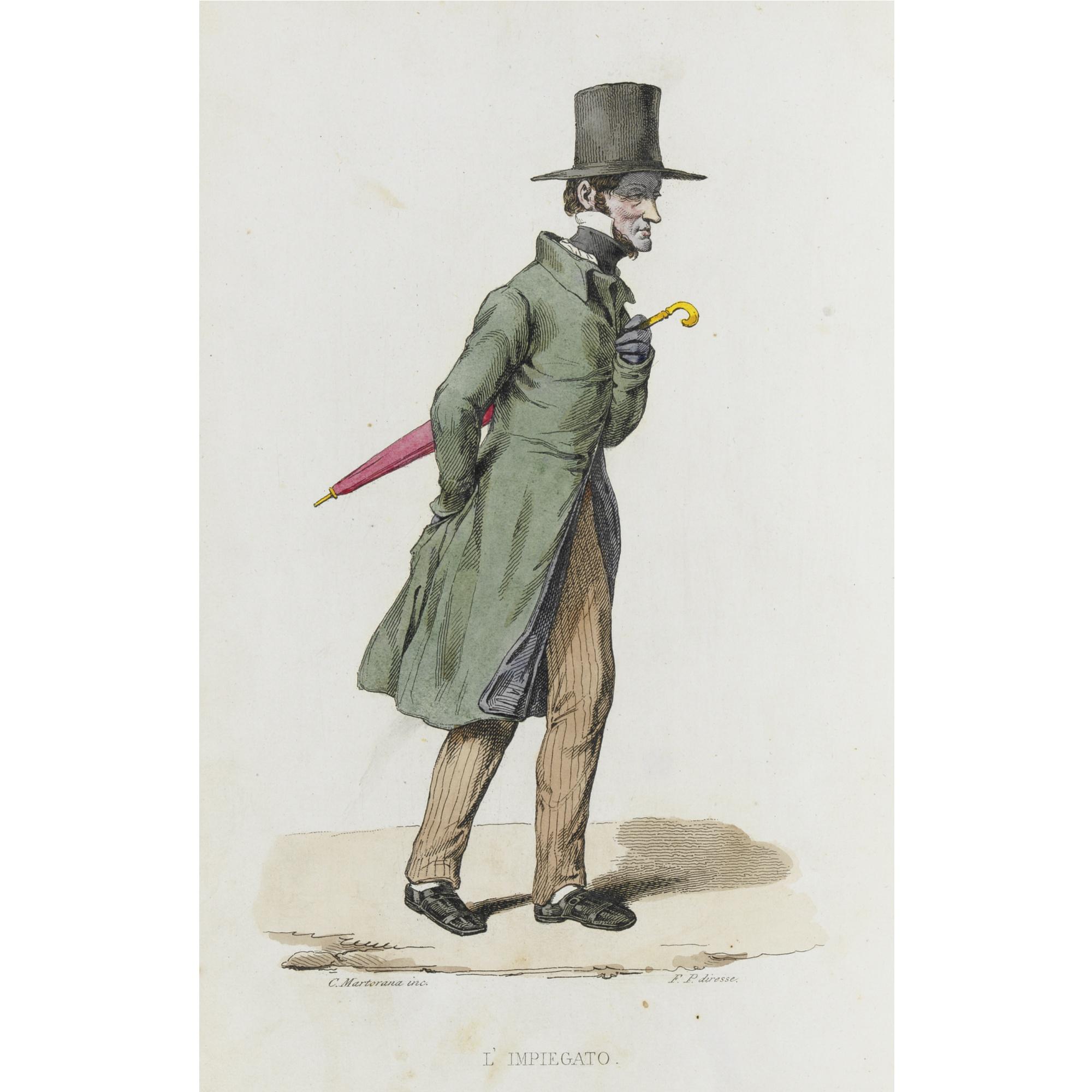 Bourcard, Francesco De - Usi E Costumi Di Napoli E Contorni Descritti E Dipinti. Napoli: Gaetano Nobile, 1853-58