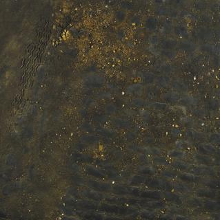 Boyle Family - Study Of Cobbles With Mud, Tyre Tracks And Stones, Lorrypark Series, 1974