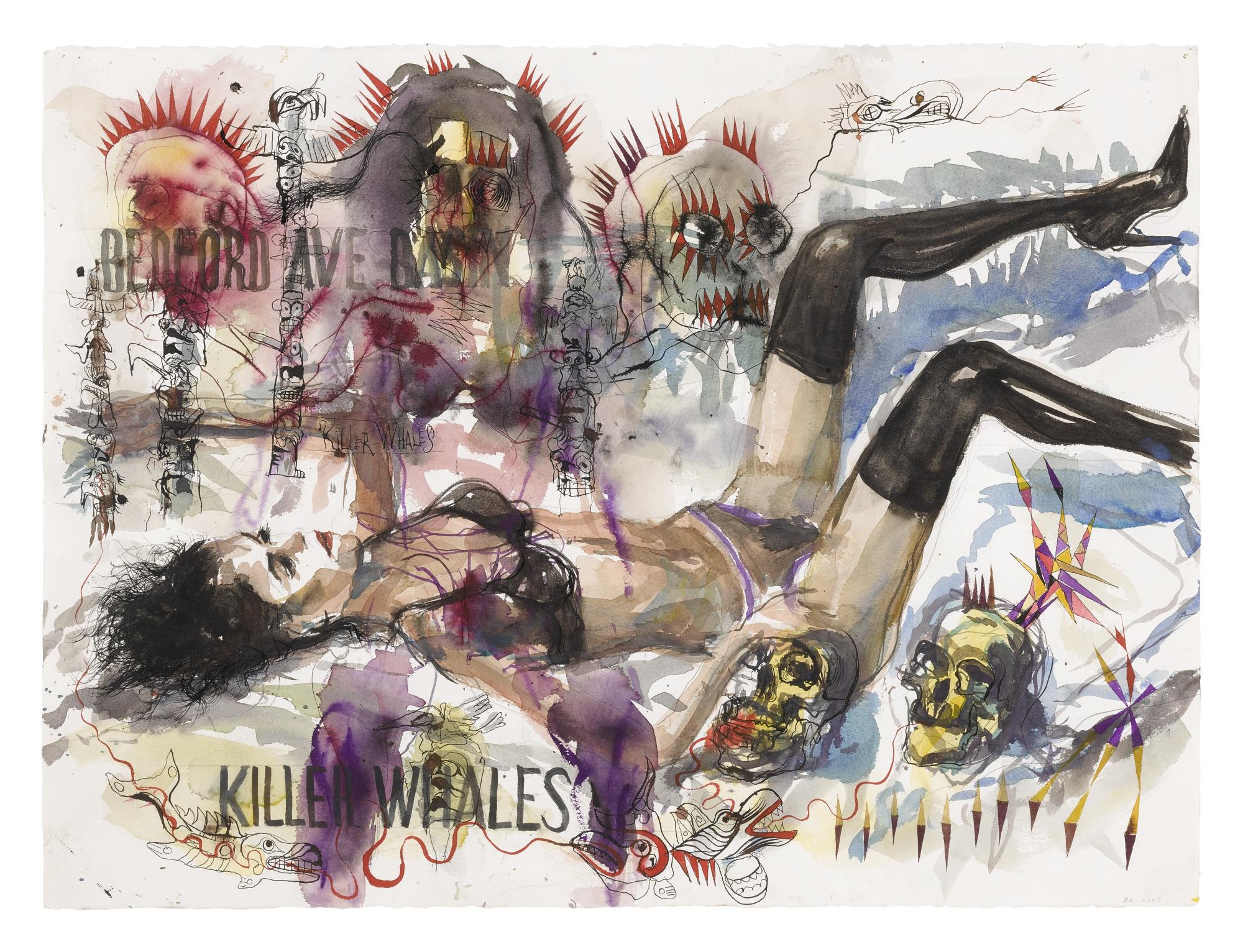 Brad Kahlhamer - Bedford Ave Basin, 2007