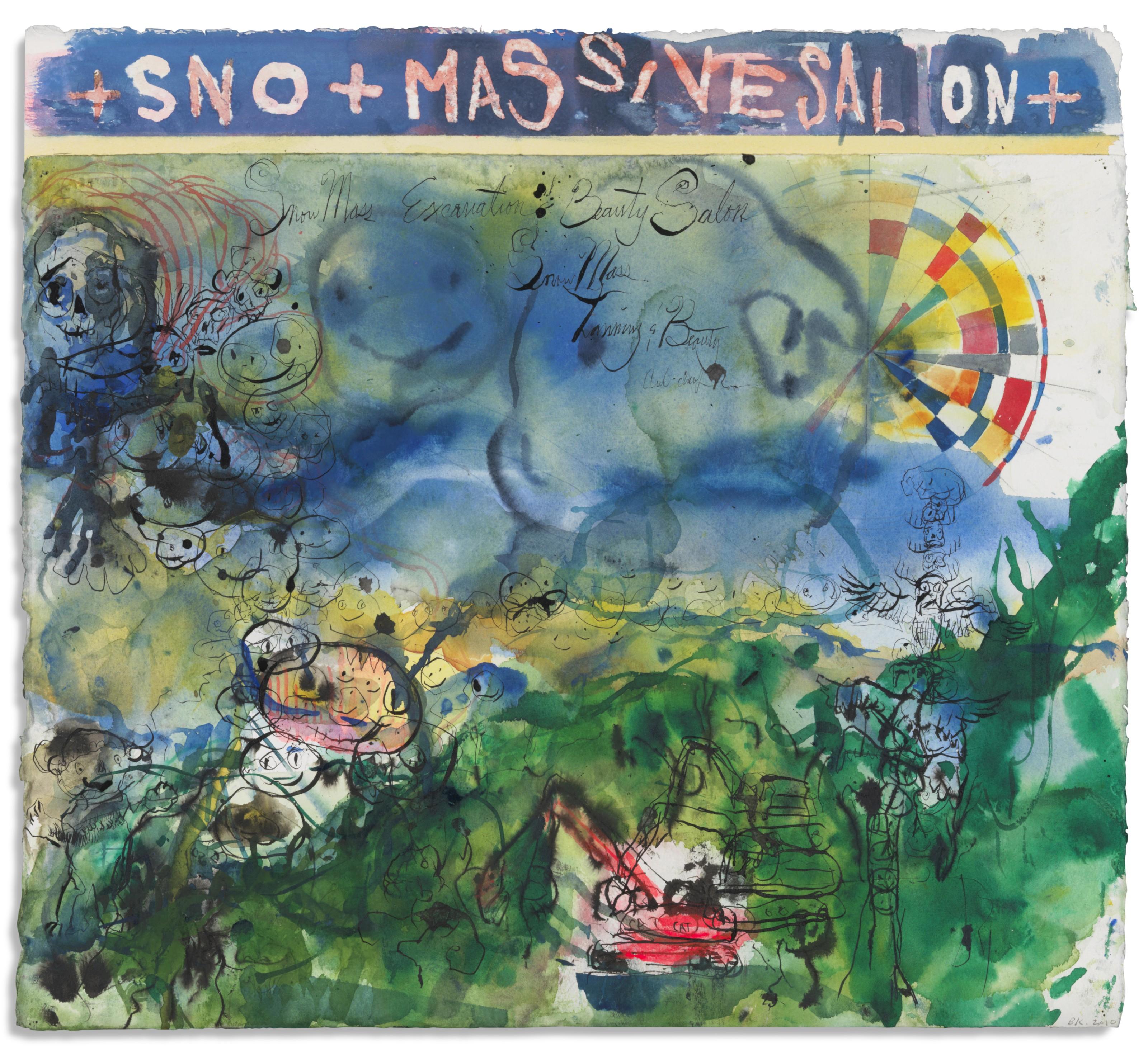 Brad Kahlhamer - Snow Massive Salon