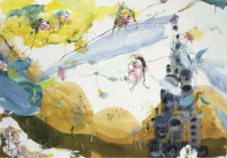 Brad Kahlhamer - Ugh Jr. + Missy, American Eagles U.S.A.