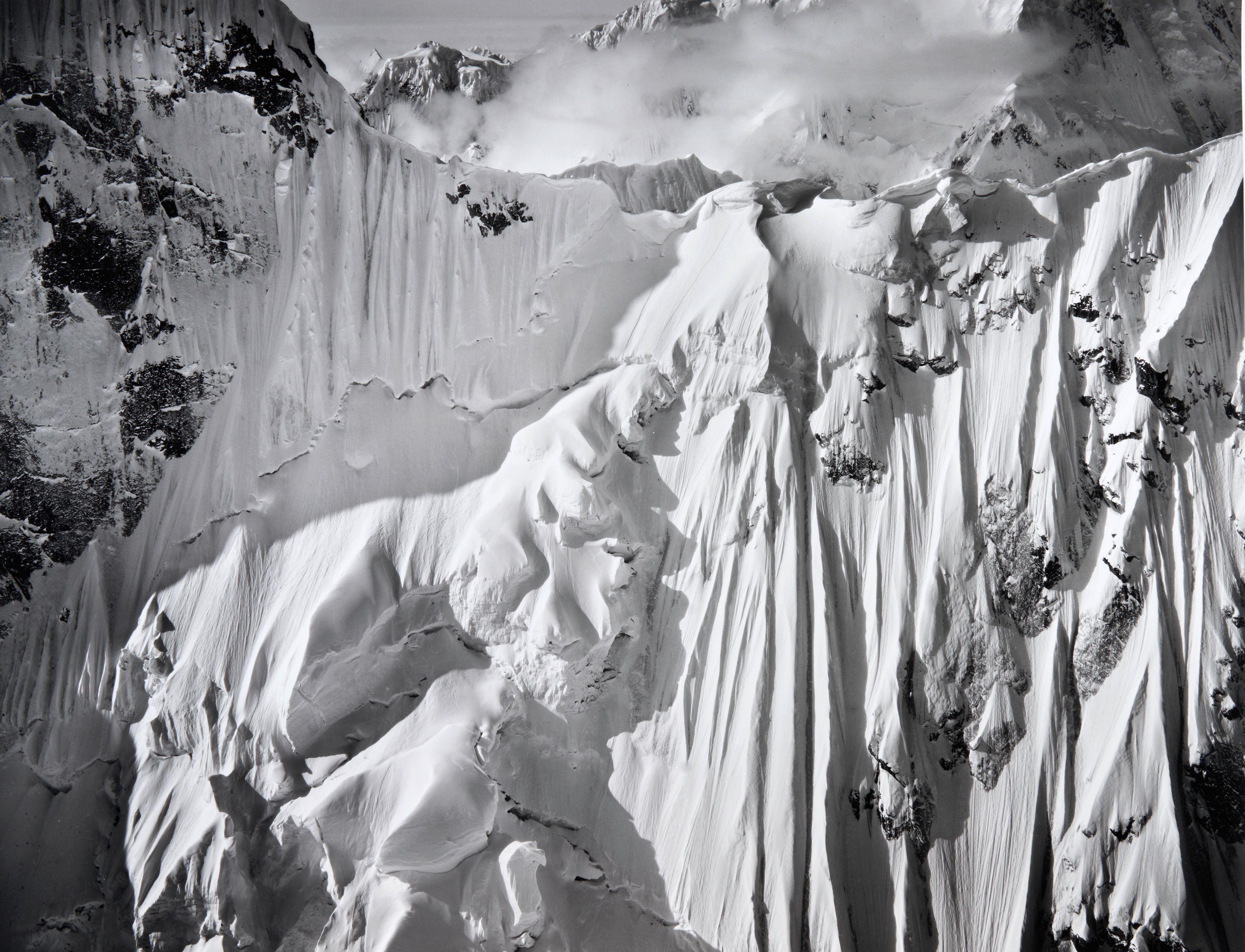 Bradford Washburn - North Face of Mount Huntington, Alaska