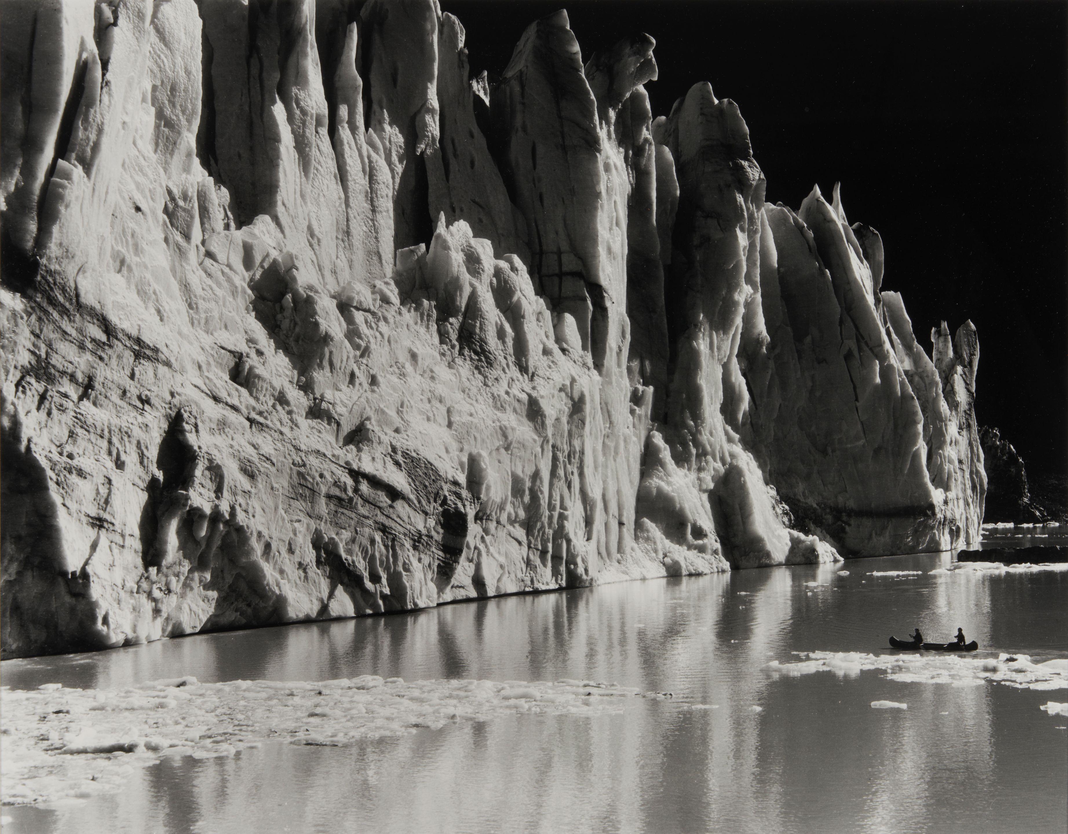 Bradford Washburn - South Crillon Glacier and Canoe