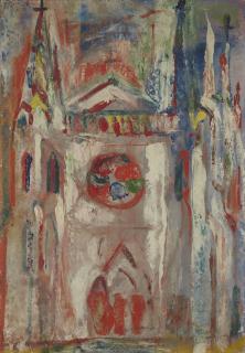 Bram Van Velde - Cathédrale, Bellevue