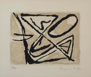 Bram Van Velde - Composition, 1972