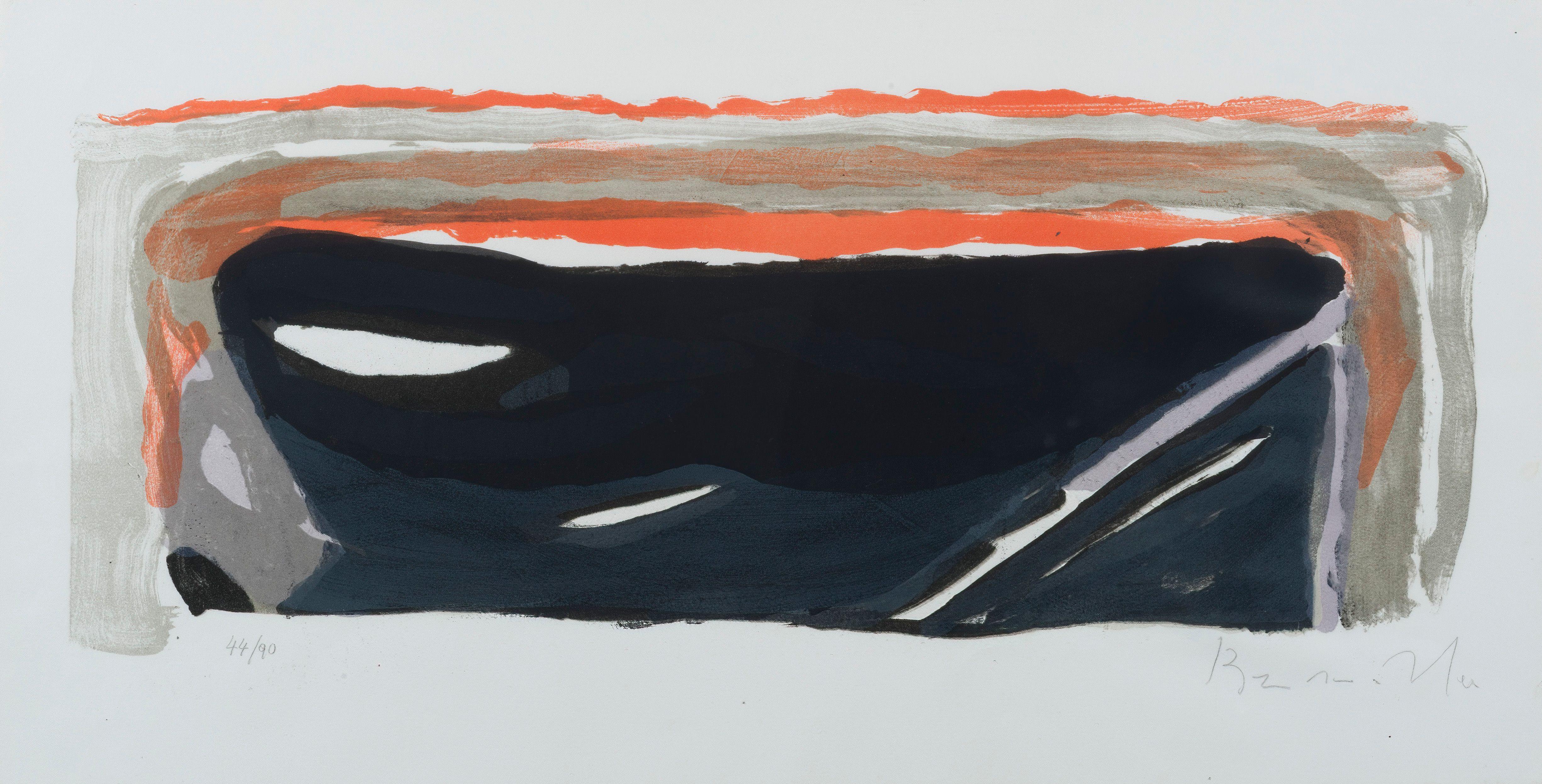 Bram Van Velde - Composition, 1975